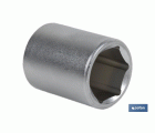 LLave de Vaso métrico 1/4 | 6 caras hexagonal | Medidas desde 4 a 14 mm