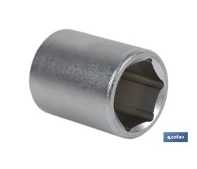 LLave de Vaso métrico 1/4 | 6 caras hexagonal | Medidas desde 4 a 14 mm