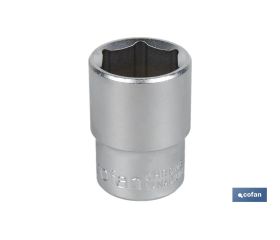 LLave de Vaso métrico 1/2 | 6 caras hexagonal | Medidas desde 8 a 32 mm