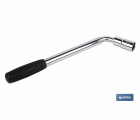 Llaves extensibles para ruedas | SW 17 - 19 mm | Longitud 550 mm