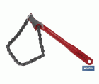 Llave de cadena reversible | Medidas: 4 y Longitud: 300 | Herramienta de fontanería