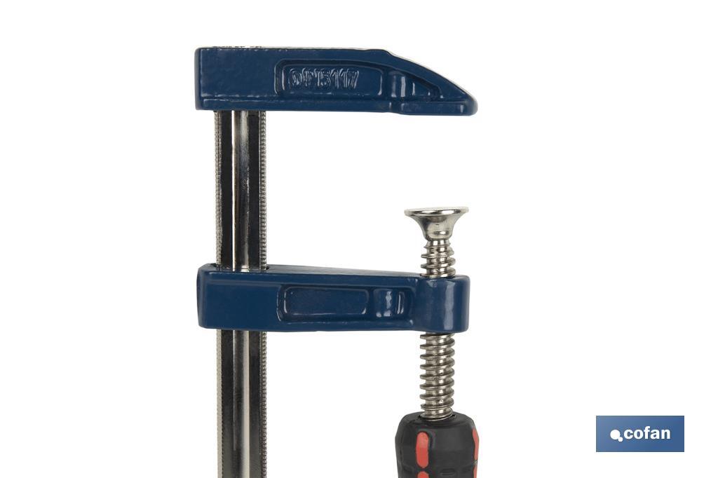 SARGENTO TIPO F 150X50MM.