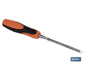 FORMÓN CON MANGO BIMATERIAL ANCHO DE CORTE 6 MM