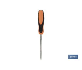 FORMÓN CON MANGO BIMATERIAL ANCHO DE CORTE 8 MM