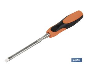 FORMÓN CON MANGO BIMATERIAL ANCHO DE CORTE 8 MM