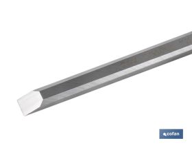 FORMÓN CON MANGO BIMATERIAL ANCHO DE CORTE 8 MM