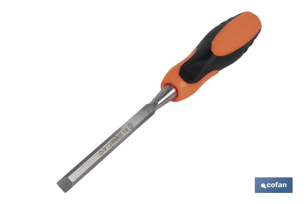 FORMÓN CON MANGO BIMATERIAL ANCHO DE CORTE 10 MM