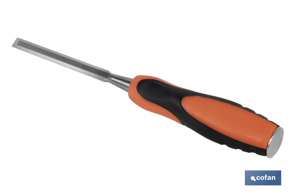 FORMÓN CON MANGO BIMATERIAL ANCHO DE CORTE 10 MM