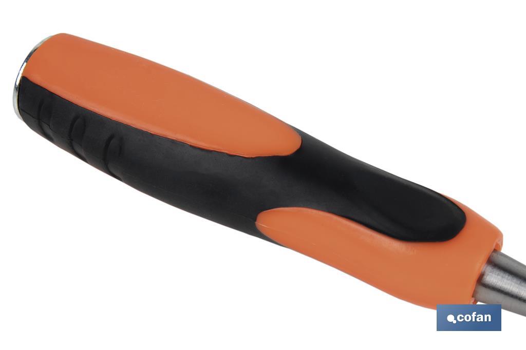 FORMÓN CON MANGO BIMATERIAL ANCHO DE CORTE 10 MM