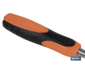 FORMÓN CON MANGO BIMATERIAL ANCHO DE CORTE 10 MM