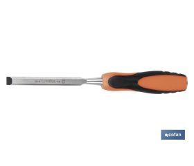 FORMÓN CON MANGO BIMATERIAL ANCHO DE CORTE 12 MM