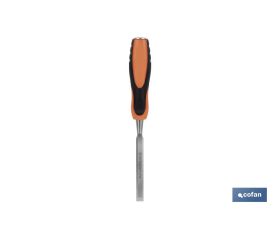 FORMÓN CON MANGO BIMATERIAL ANCHO DE CORTE 12 MM