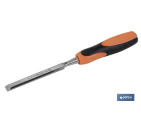 FORMÓN CON MANGO BIMATERIAL ANCHO DE CORTE 12 MM