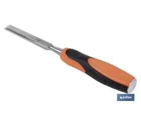 FORMÓN CON MANGO BIMATERIAL ANCHO DE CORTE 14 MM