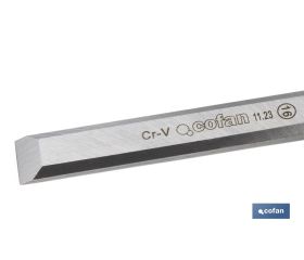 FORMÓN CON MANGO BIMATERIAL ANCHO DE CORTE 16 MM