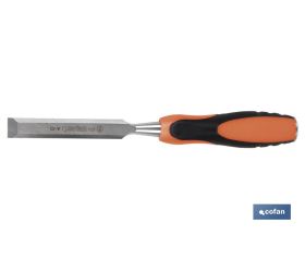 FORMÓN CON MANGO BIMATERIAL ANCHO DE CORTE 18 MM