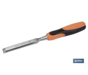 FORMÓN CON MANGO BIMATERIAL ANCHO DE CORTE 18 MM