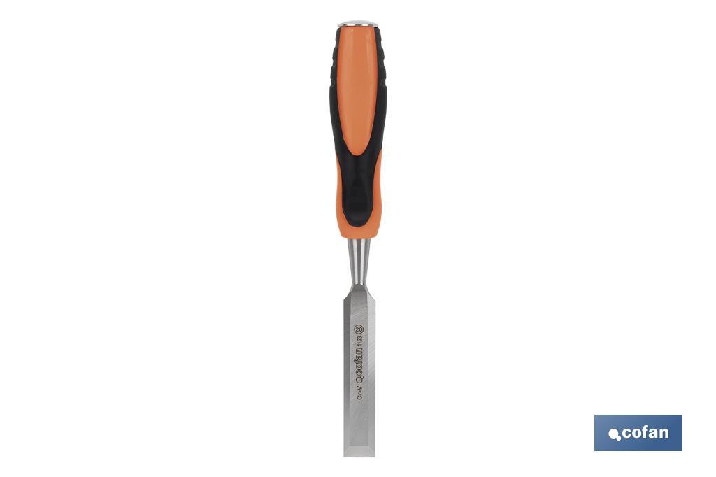 FORMÓN CON MANGO BIMATERIAL ANCHO DE CORTE 20 MM