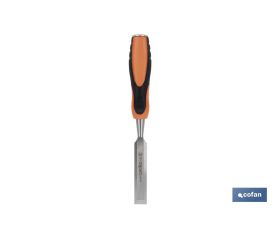 FORMÓN CON MANGO BIMATERIAL ANCHO DE CORTE 20 MM