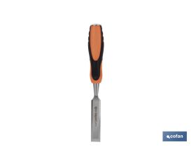 FORMÓN CON MANGO BIMATERIAL ANCHO DE CORTE 22 MM