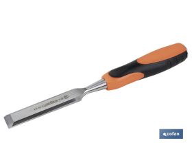 FORMÓN CON MANGO BIMATERIAL ANCHO DE CORTE 22 MM