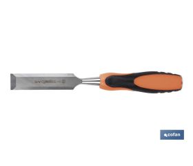 FORMÓN CON MANGO BIMATERIAL ANCHO DE CORTE 25 MM