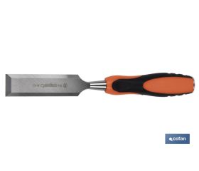 FORMÓN CON MANGO BIMATERIAL ANCHO DE CORTE 30 MM