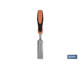 FORMÓN CON MANGO BIMATERIAL ANCHO DE CORTE 30 MM