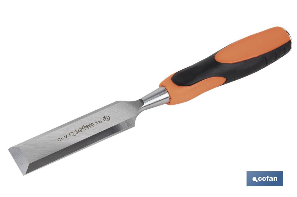 FORMÓN CON MANGO BIMATERIAL ANCHO DE CORTE 30 MM