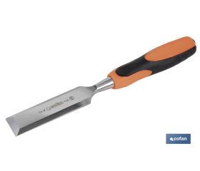 FORMÓN CON MANGO BIMATERIAL ANCHO DE CORTE 30 MM