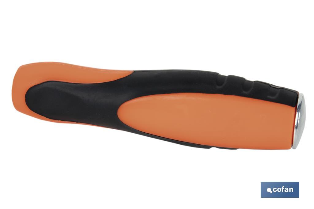 FORMÓN CON MANGO BIMATERIAL ANCHO DE CORTE 30 MM