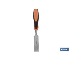 FORMÓN CON MANGO BIMATERIAL ANCHO DE CORTE 32 MM