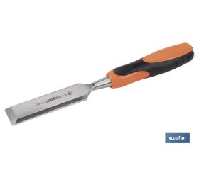 FORMÓN CON MANGO BIMATERIAL ANCHO DE CORTE 32 MM