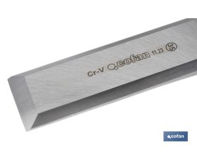 FORMÓN CON MANGO BIMATERIAL ANCHO DE CORTE 35 MM