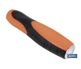 FORMÓN CON MANGO BIMATERIAL ANCHO DE CORTE 35 MM