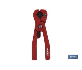 Tijera corta mangueras | Medidas: 14 mm (9/16) | Para tubos de PVC, mangueras y tuberías