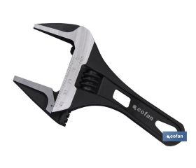 LLAVE AJUSTABLE GRAN APERTURA 10 CORTA