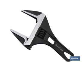 LLAVE AJUSTABLE GRAN APERTURA 12 CORTA