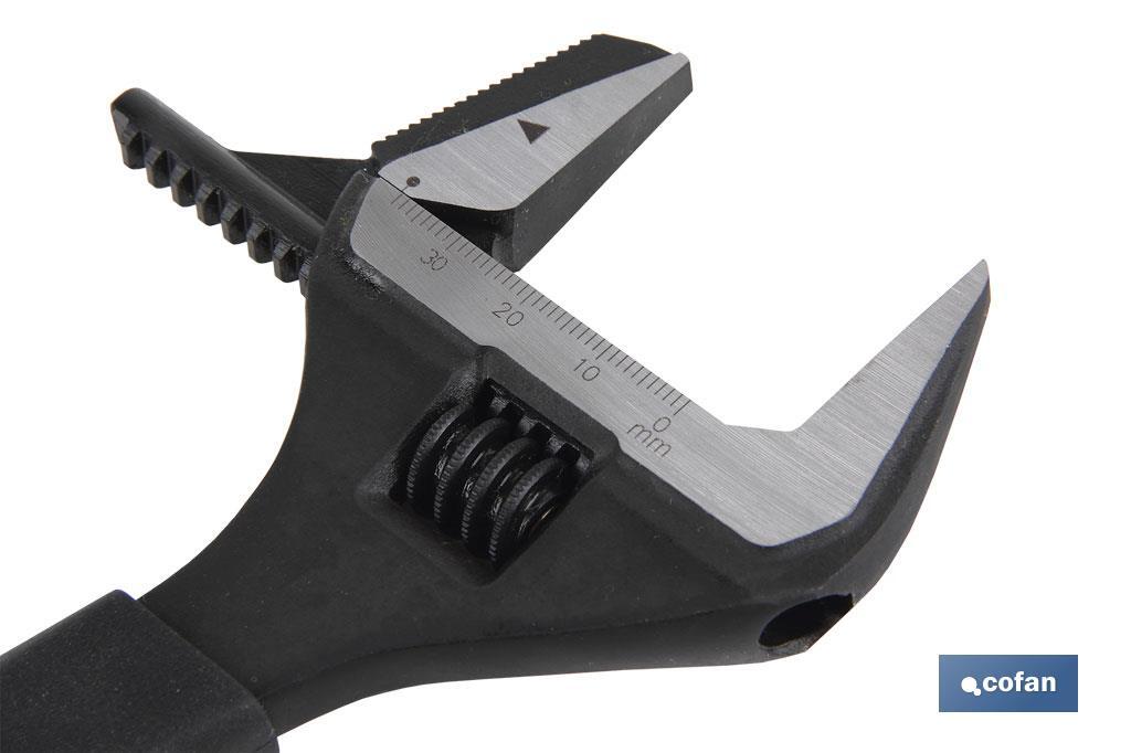 LLAVE AJUSTABLE GRAN APERTURA REVERSIBLE 8(200MM)