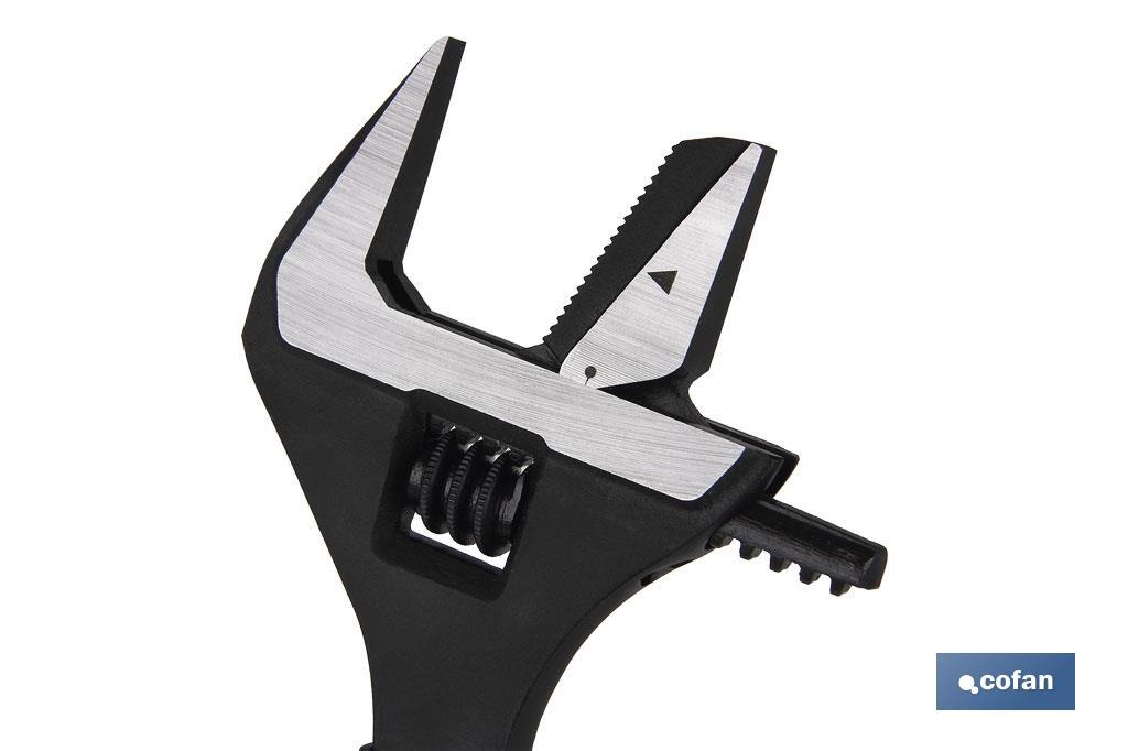 LLAVE AJUSTABLE GRAN APERTURA REVERSIBLE 8(200MM)