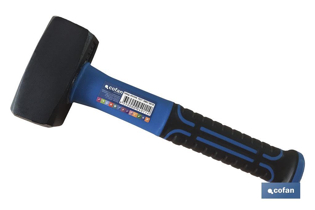 MACETA CUADRADA FIBRA VIDRIO 1000 Gr