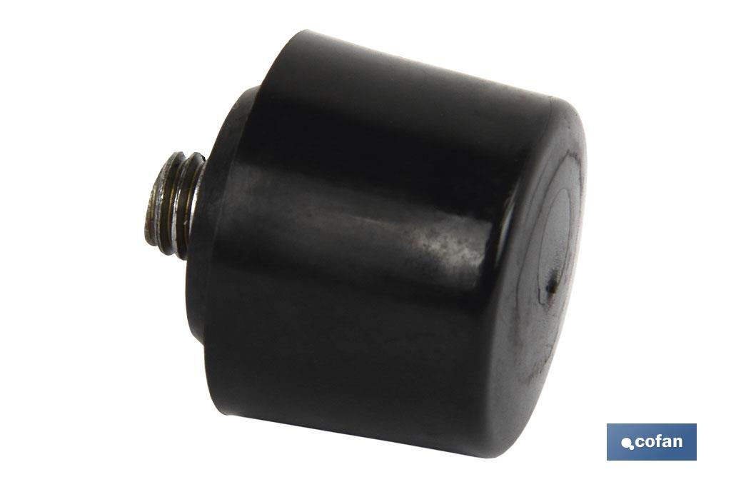 CABEZAL MARTILLO DE NYLON BLANCO Ø28 MM