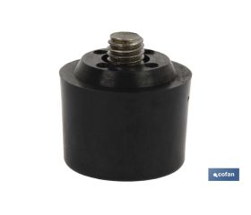 CABEZAL MARTILLO DE NYLON BLANCO Ø35 MM