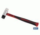 Martillo nylon/poliuretano | Mango fabricado en fibra de vidrio | Varios diámetros
