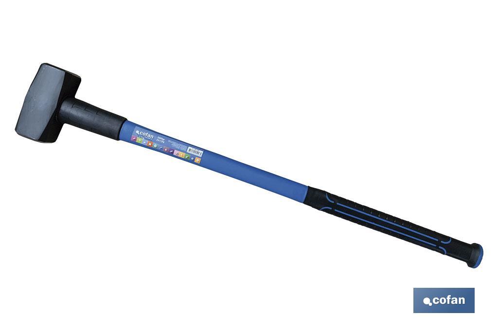 MAZA CUADRADA FIBRA DE VIDRIO 3000 GR