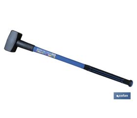 MAZA CUADRADA FIBRA DE VIDRIO 3000 GR