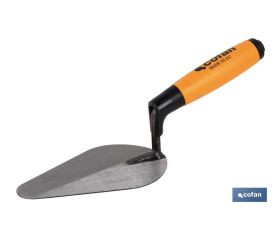 Paleta modelo Arabia | Dos medidas disponibles | Mango de goma | Para la construcción