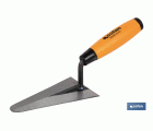 Paletín con punta redonda | Medidas: 130 mm de longitud | Para la construcción | Mango de goma