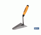 Paleta forjada modelo Catalana | Medidas: 160 mm de longitud | Para la construcción | Mango de goma