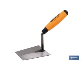 Paleta forjada modelo Alicatador | Medidas: 125 mm de longitud | Para la construcción | Mango de goma